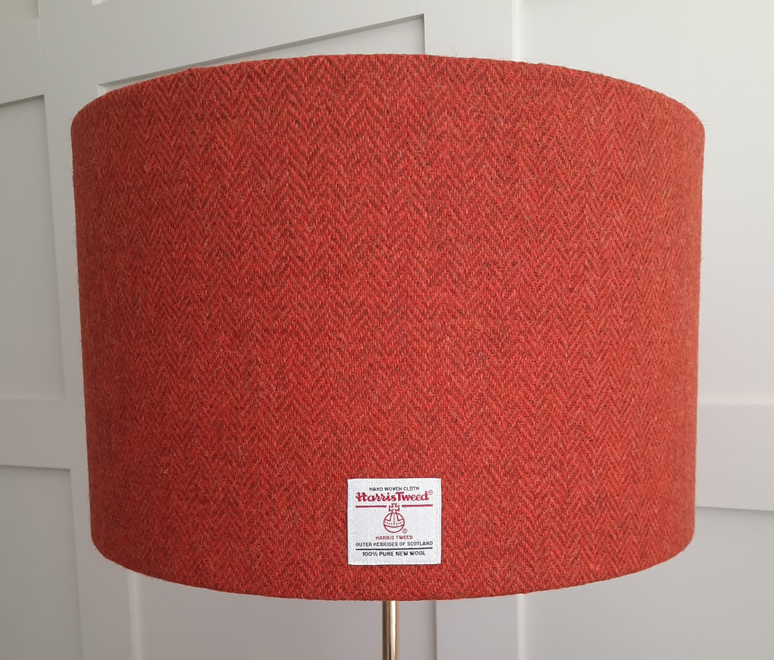 Harris Tweed Handmade Bespoke Drum Lampshade - Various Tweeds and Sizes Available
