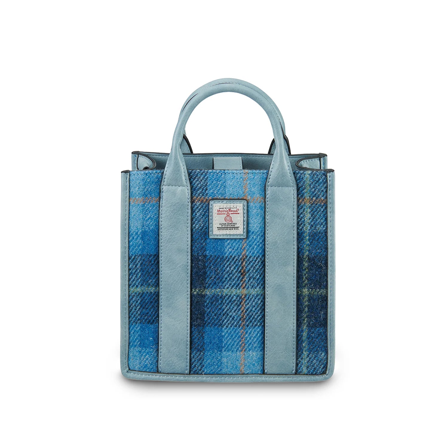 Islander Medium Tobi Tote with Matching Purse - Blue Tartan