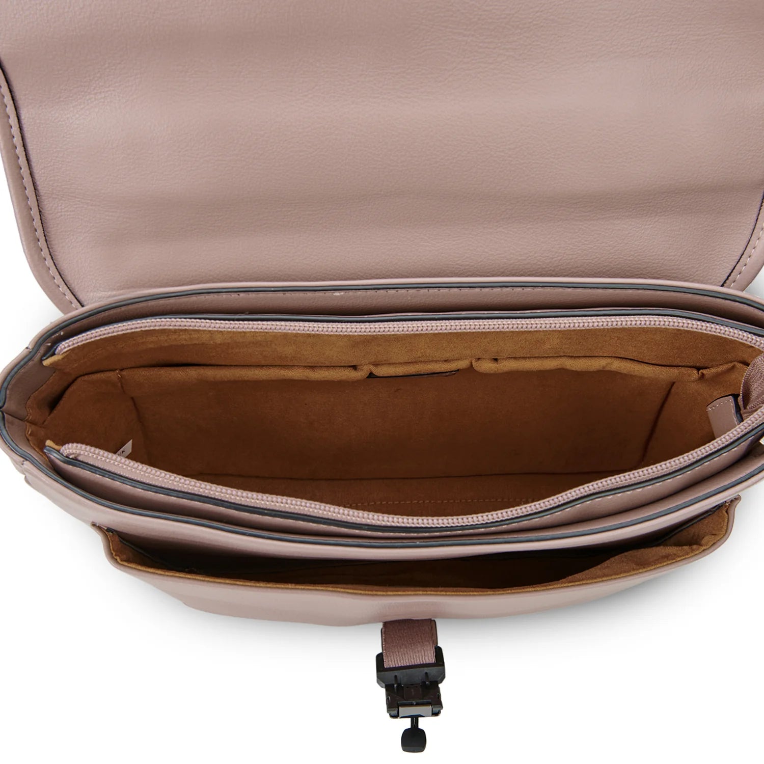 Islander Mini Laptop Bag with Navy Beige Tartan Harris Tweed – Image 4 | Harris Tweed Scotland