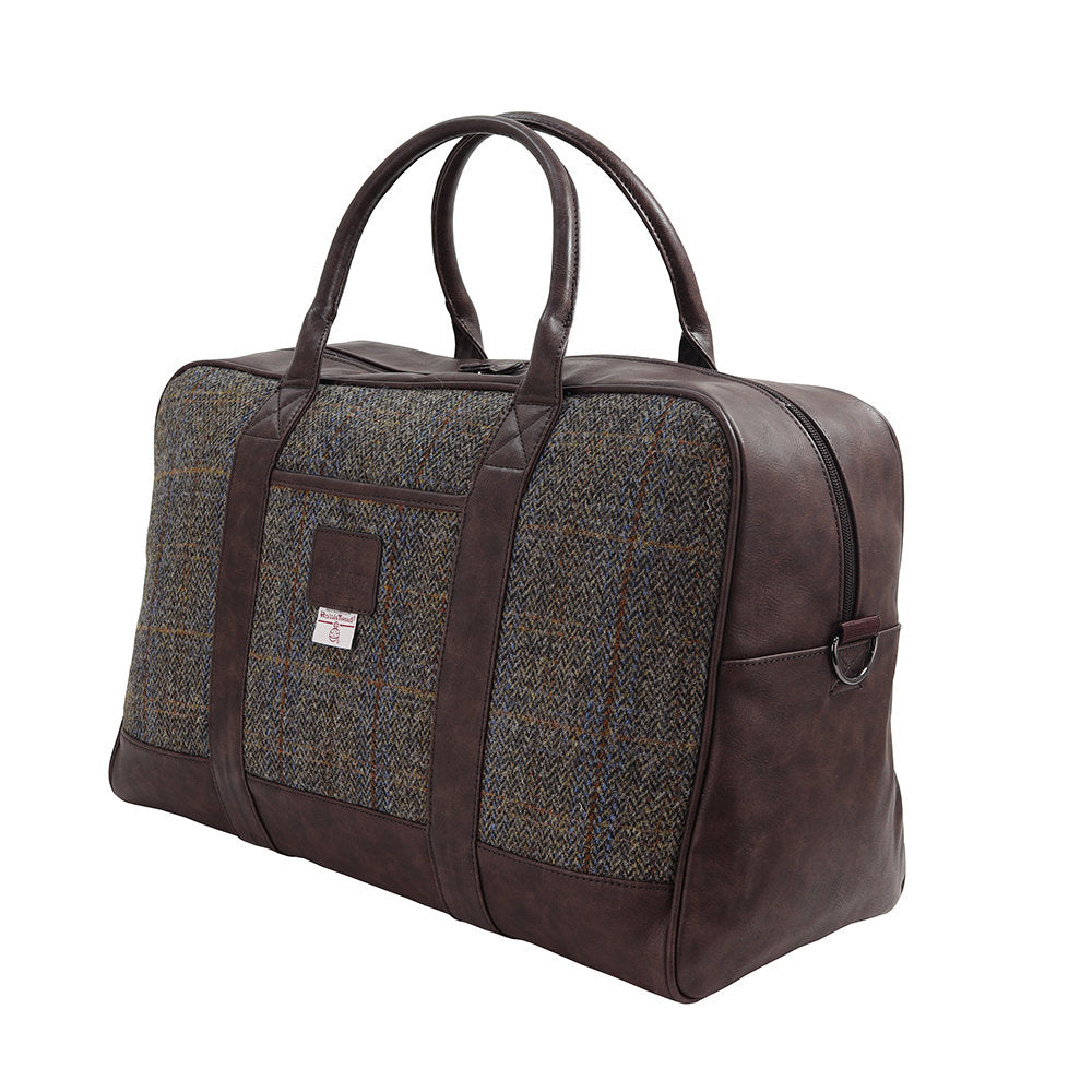 Carloway Travel / Weekend Holdall With Harris Tweed