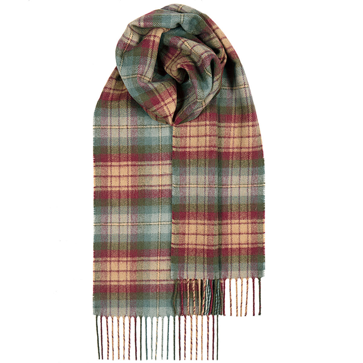 Lochcarron of Scotland Lambswool Tartan Scarf - Auld Scotland