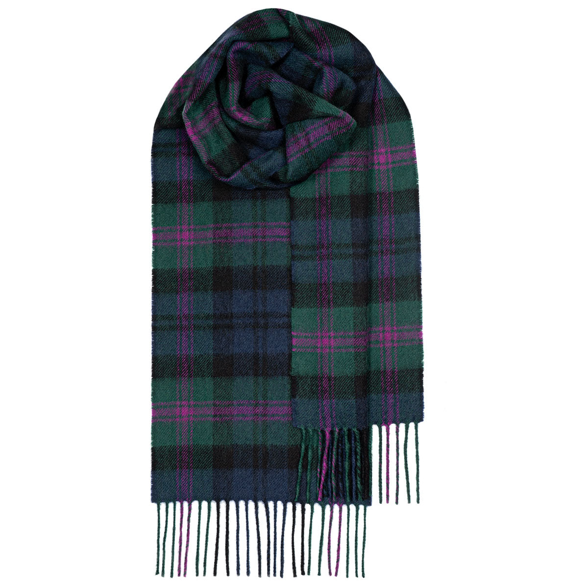 Lochcarron of Scotland Lambswool Tartan Scarf - Baird Modern