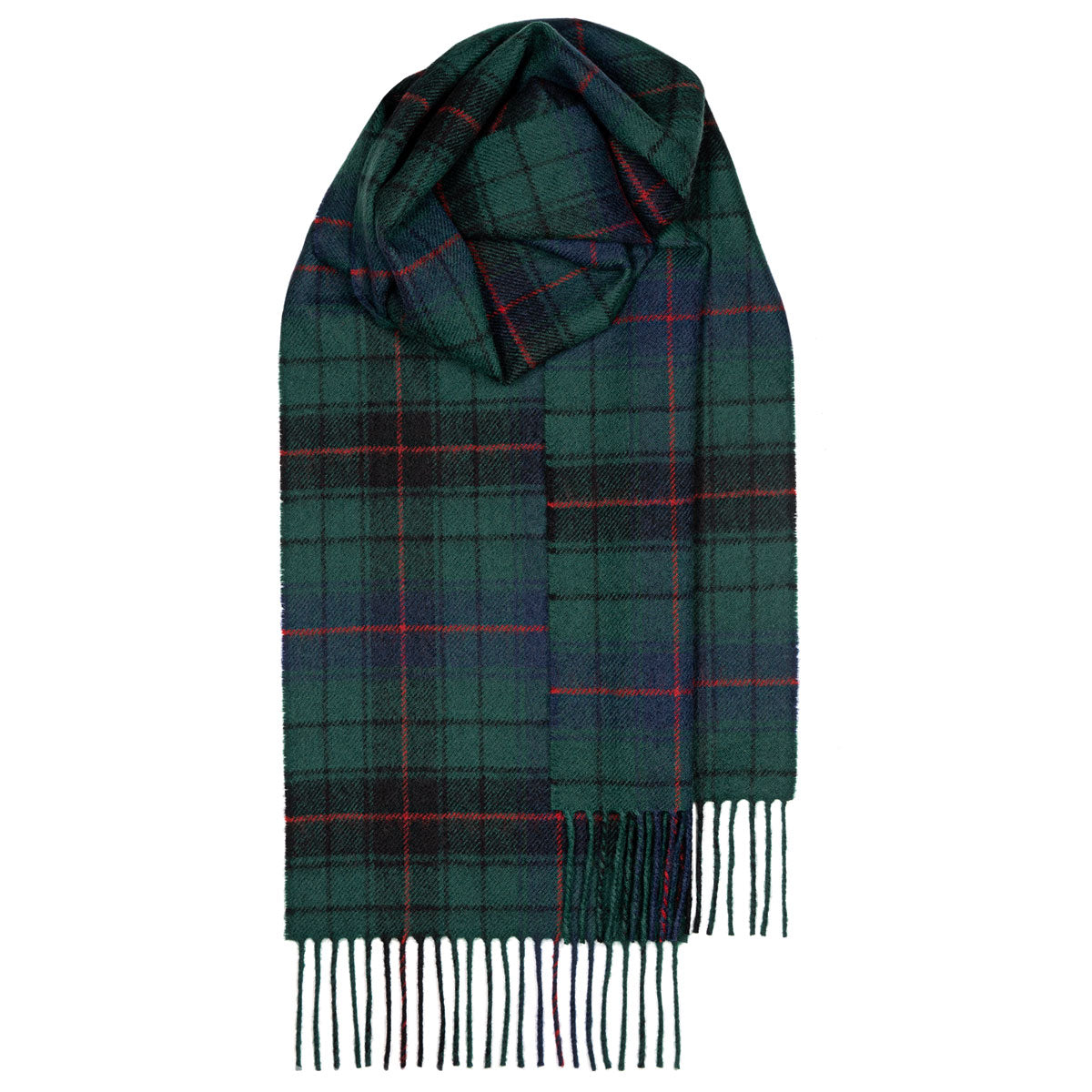 Lochcarron of Scotland Lambswool Tartan Scarf - Davidson Modern