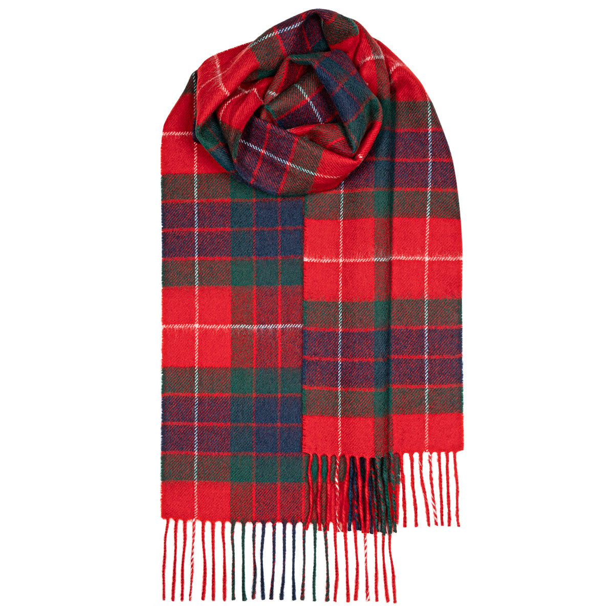Lochcarron of Scotland Lambswool Tartan Scarf - Fraser Modern