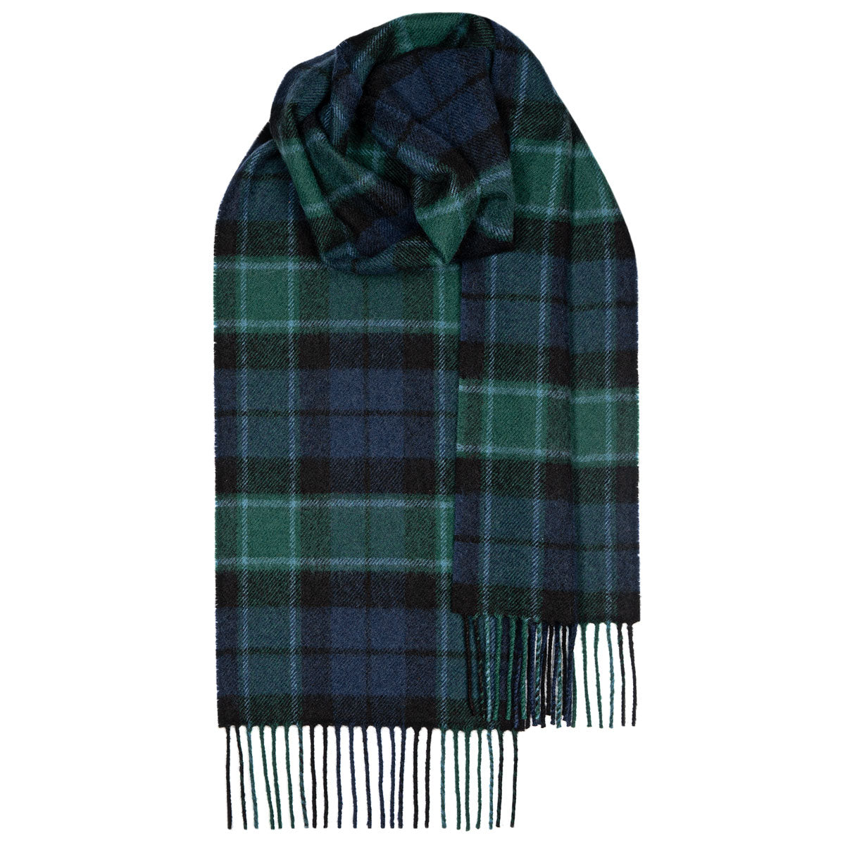 Lochcarron of Scotland Lambswool Tartan Scarf - Graham of Menteith Modern