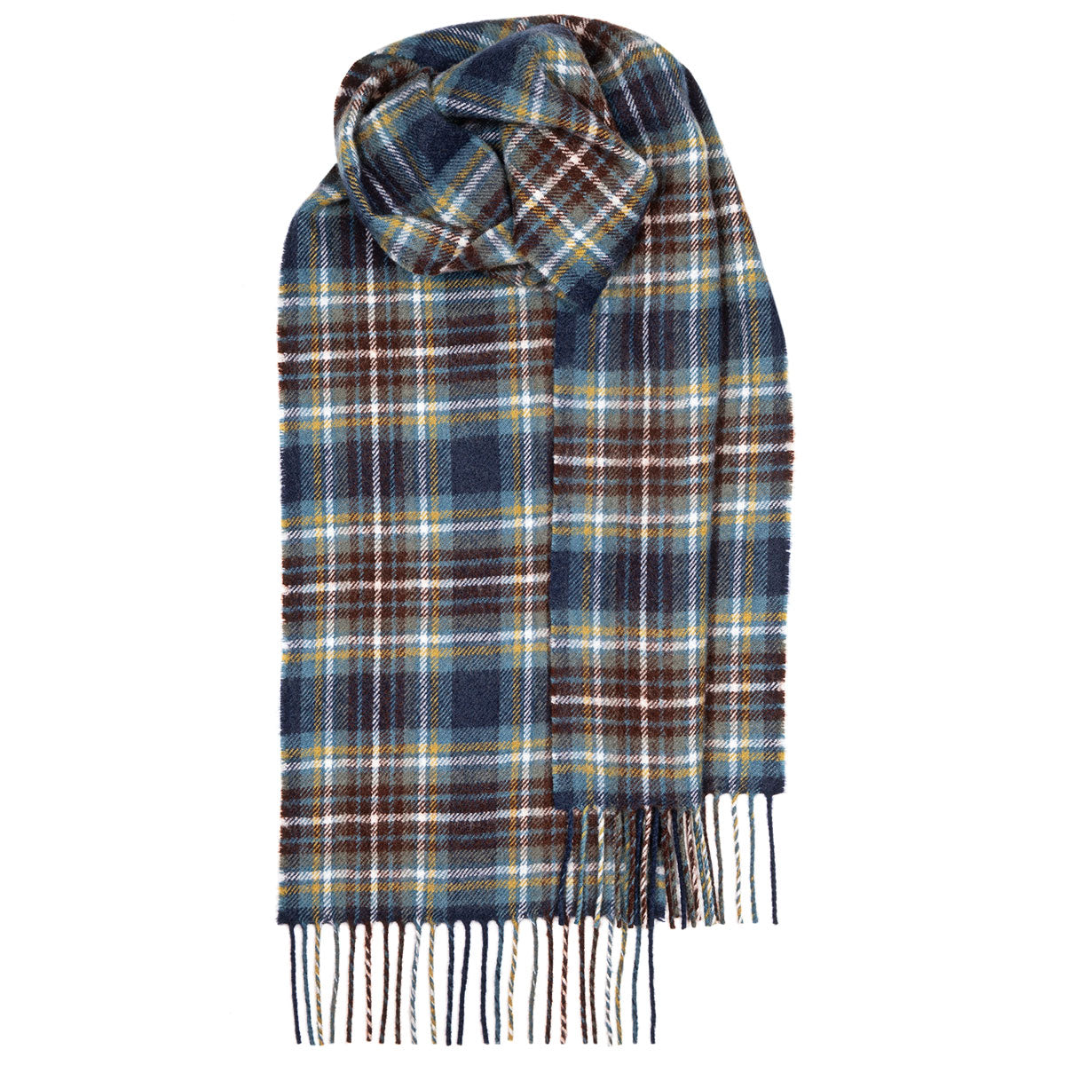 Lochcarron of Scotland Lambswool Tartan Scarf - Holyrood Modern