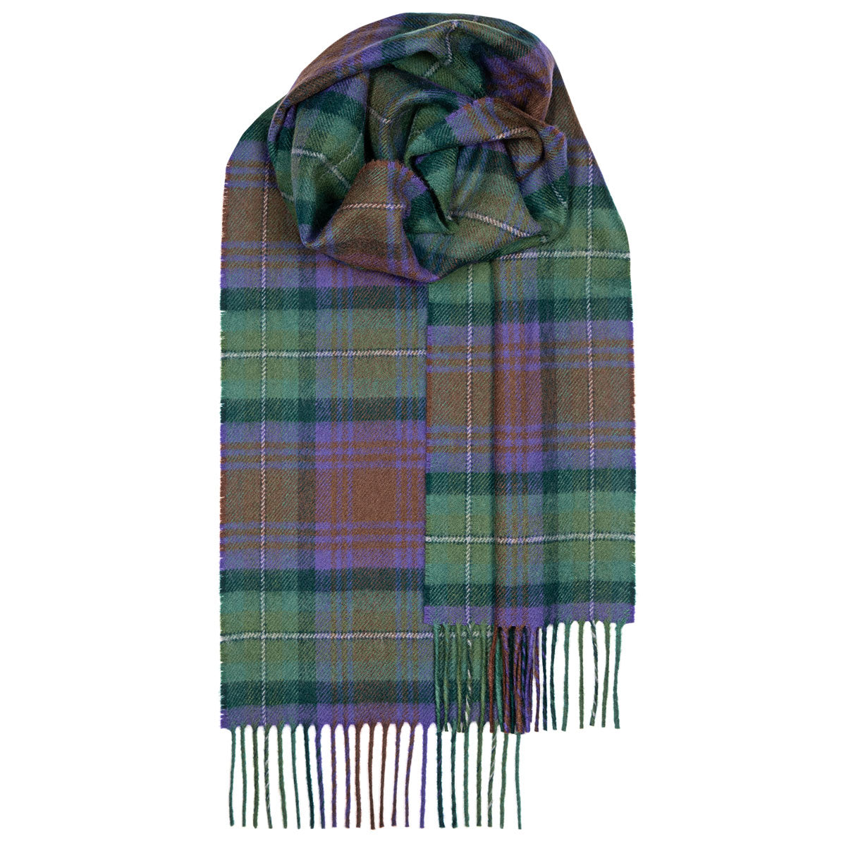 Lochcarron of Scotland Lambswool Tartan Scarf - Isle of Skye