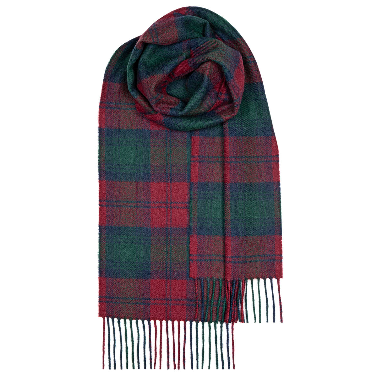 Lochcarron of Scotland Lambswool Tartan Scarf - Lindsay Modern