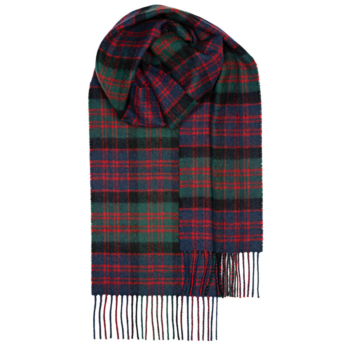 Lochcarron of Scotland Lambswool Tartan Scarf - MacDonald Modern