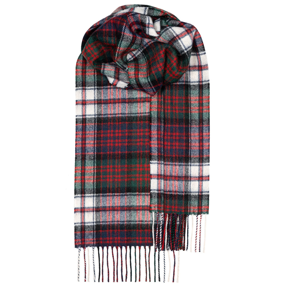 Lochcarron of Scotland Lambswool Tartan Scarf - MacDonald Dress Modern