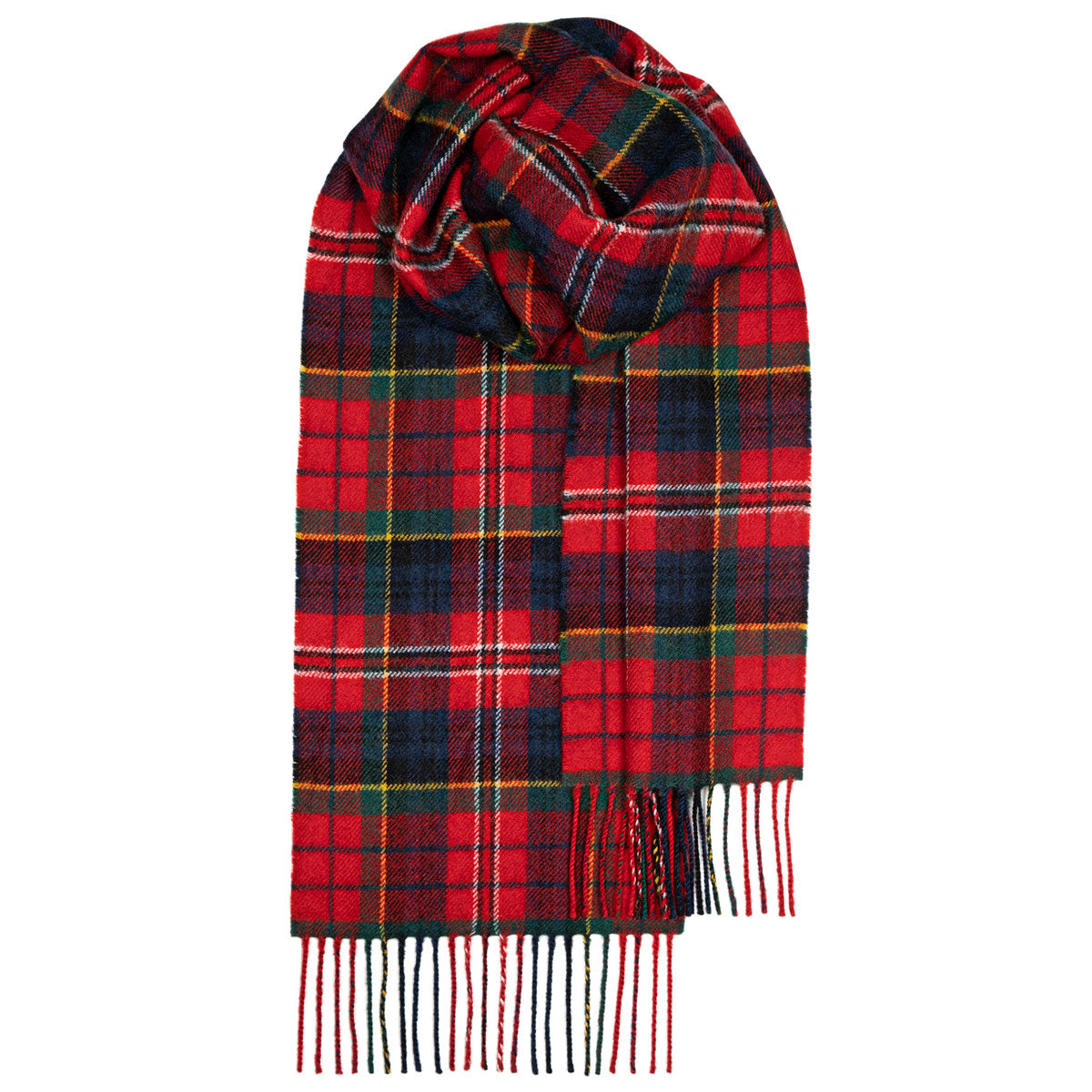 Lochcarron of Scotland Lambswool Tartan Scarf - MacPherson Modern