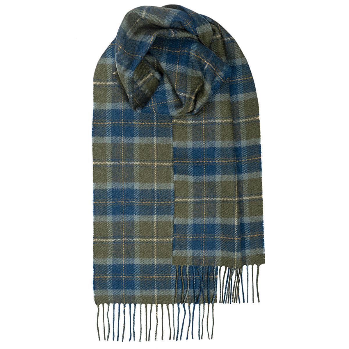 Lochcarron of Scotland Lambswool Tartan Scarf - Scottish Borderland
