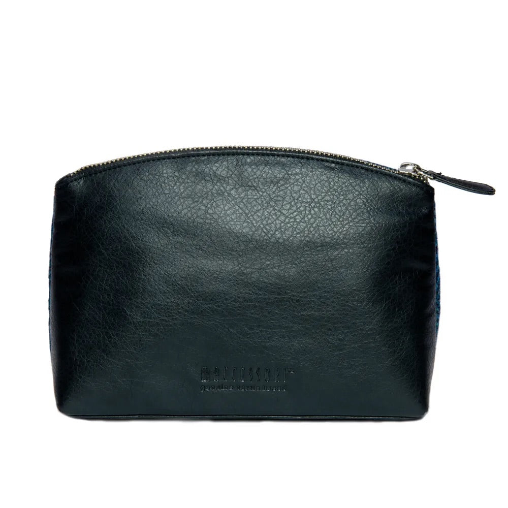 Maccessori Small Harris Tweed Cosmetic Pouch Country Green – Image 2 | Harris Tweed Scotland