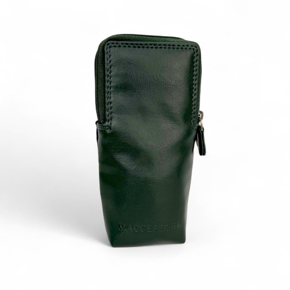 Maccessori Double Glasses Sleeve Bag with Harris Tweed (Baird Check)