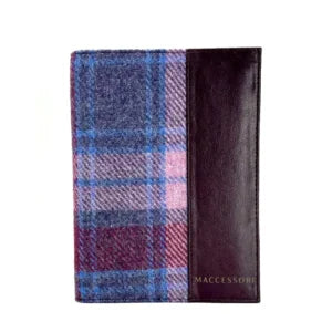 Maccessori Harris Tweed A5 Notebook - Pastel Pink