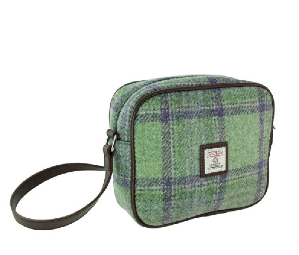 Harris Tweed Almond Square Mini Handbag - COL139