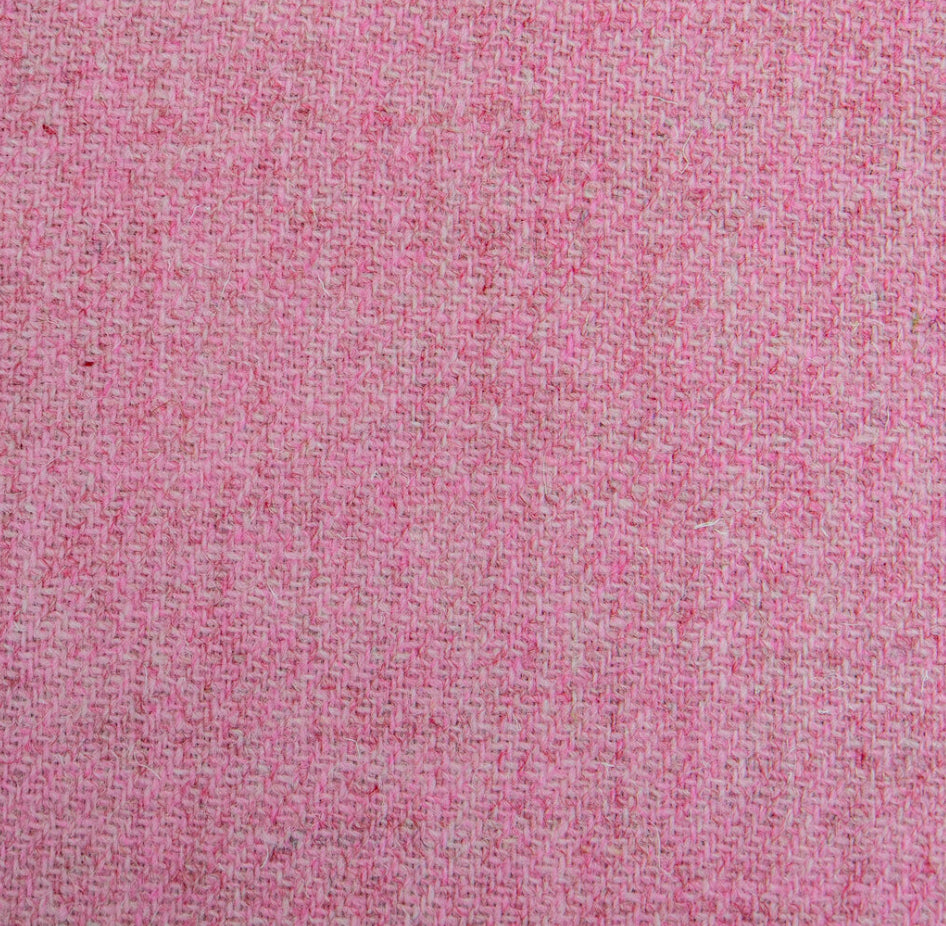 Harris Tweed Pink Fleck Cloth Fabric – Image 2 | Harris Tweed Scotland