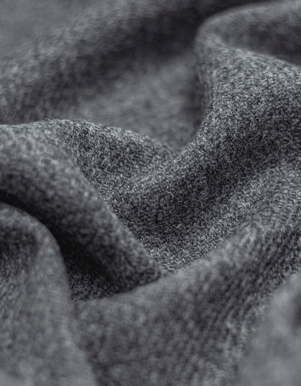 Harris Tweed Mid Grey Cloth Fabric | Harris Tweed Scotland