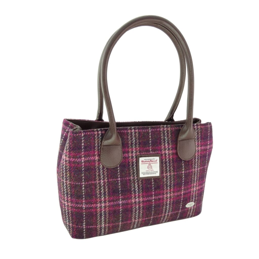 Harris Tweed Cassley Classic Handbag - COL131