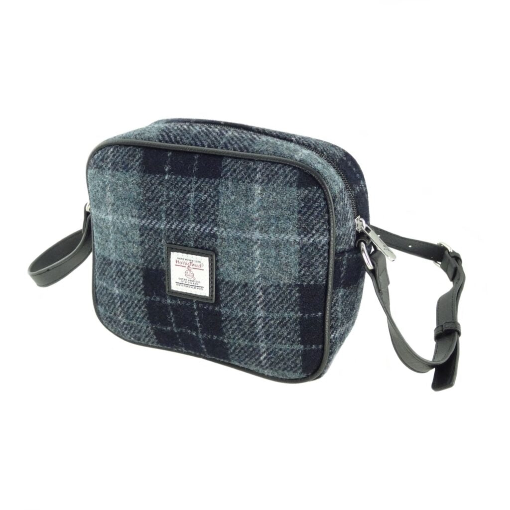 Harris Tweed Almond Square Mini Handbag - COL95 | Harris Tweed Scotland