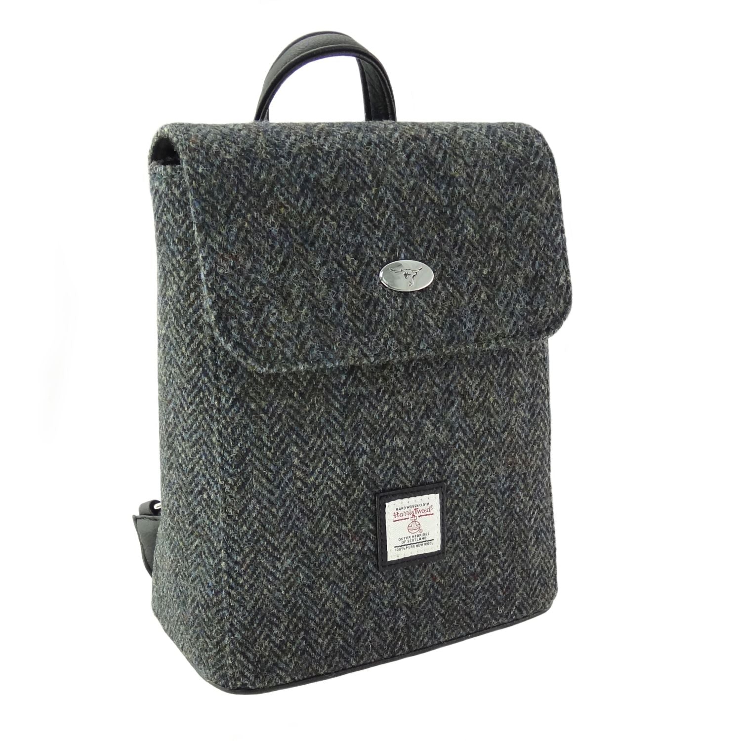 Tummel Mini Backpack with Harris Tweed COL001 | Harris Tweed Scotland