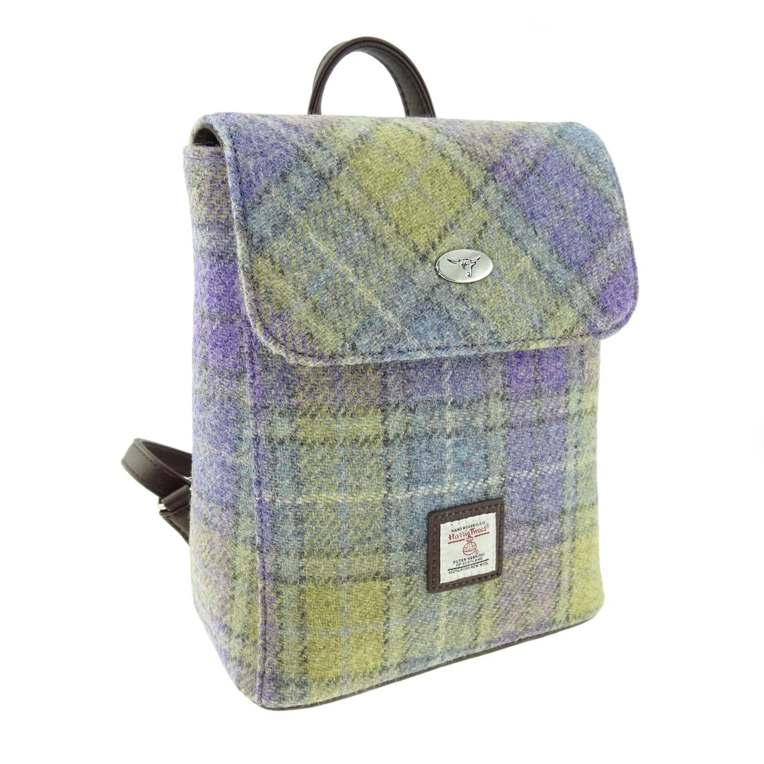 Harris Tweed Tummel Mini Backpack - COL112