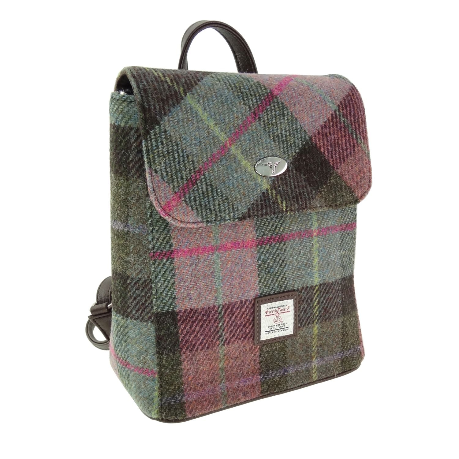 Tummel Mini Backpack with Harris Tweed - COL137 | Harris Tweed Scotland