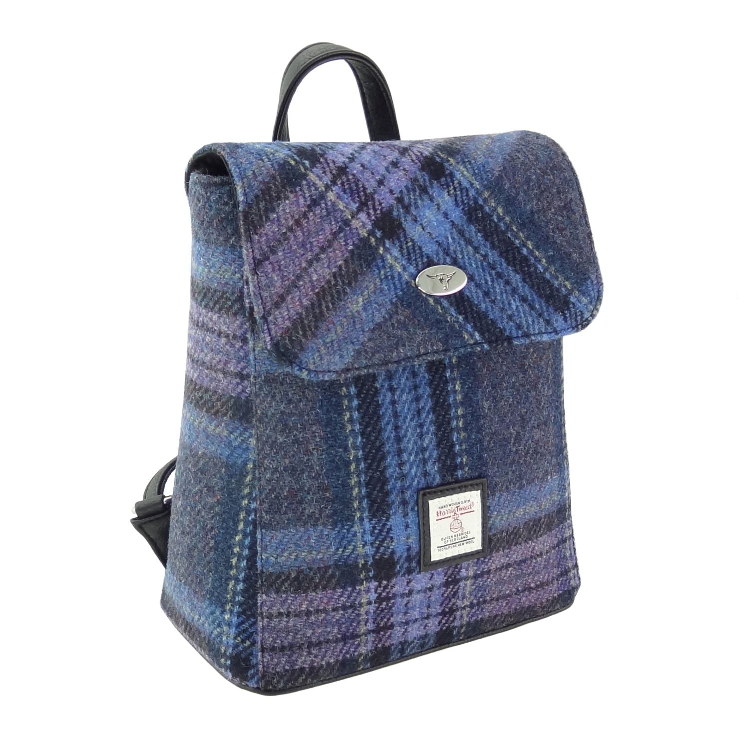 Tummel Mini Backpack with Harris Tweed - COL143 | Harris Tweed Scotland