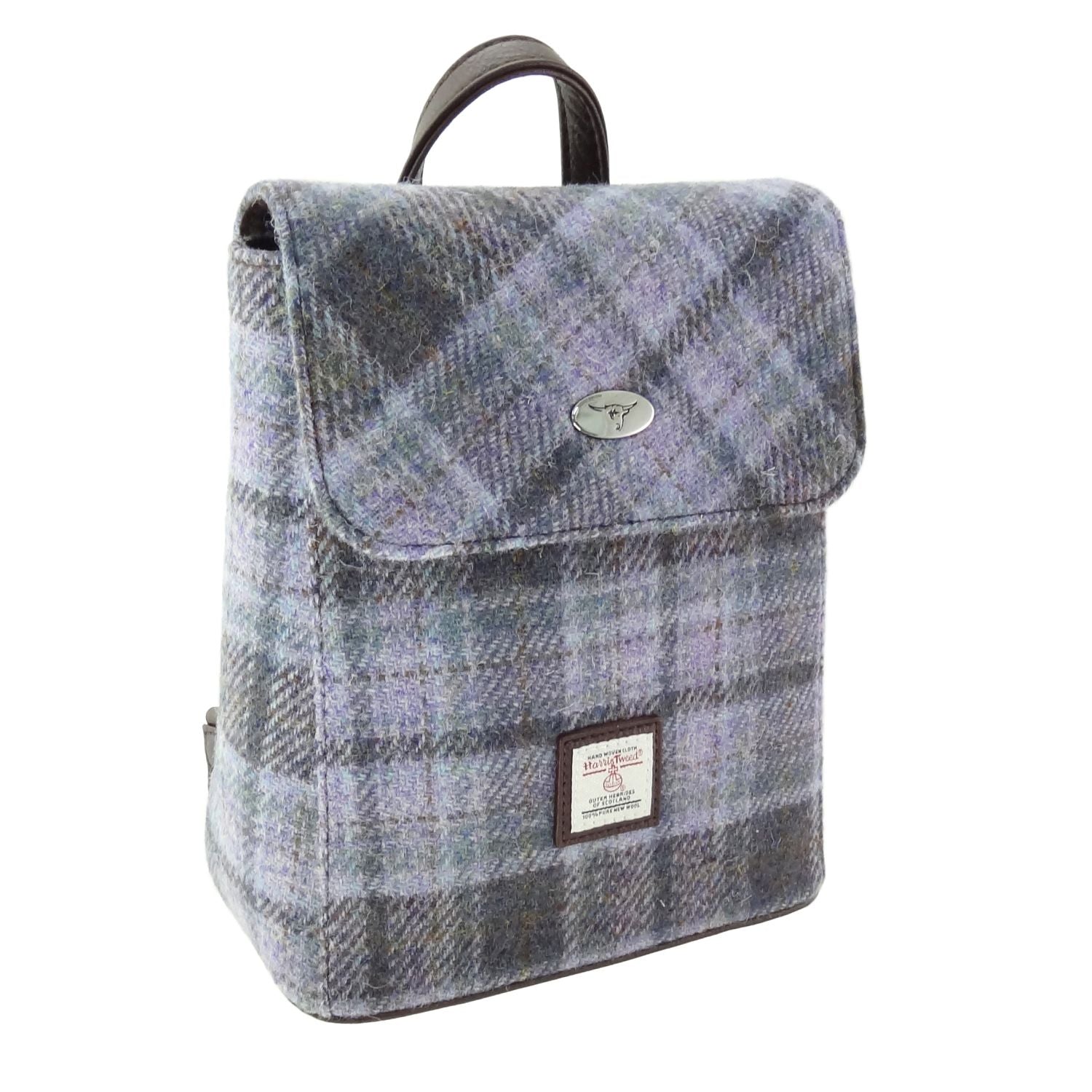 Tummel Mini Backpack with Harris Tweed COL155 | Harris Tweed Scotland