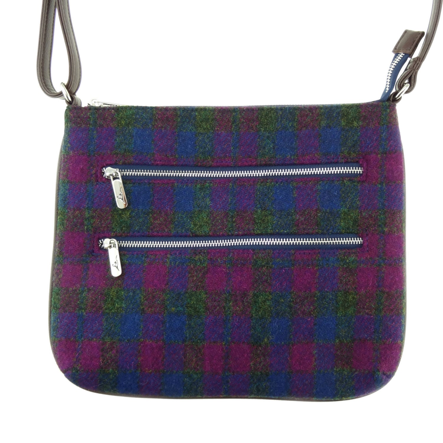 Harris Tweed Teviot Multi Zip Bag | Harris Tweed Scotland