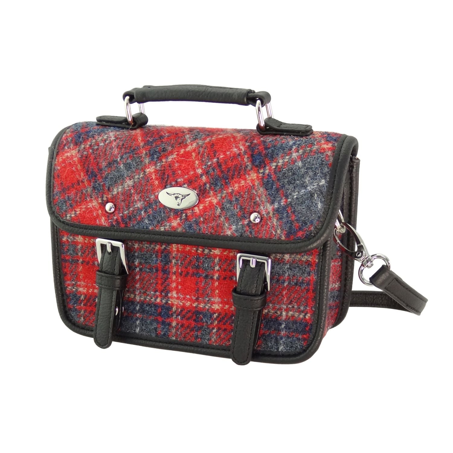 Harris Tweed Bervie Mini Satchel | Harris Tweed Scotland