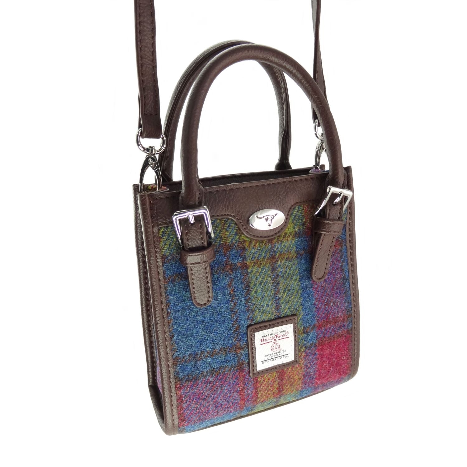 Harris Tweed Keltie Tall Mini Tote Bag - COL46 | Harris Tweed Scotland