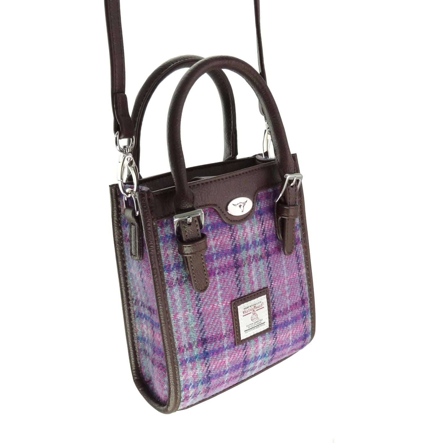 Harris Tweed Keltie Tall Mini Tote Bag - COL146 | Harris Tweed Scotland