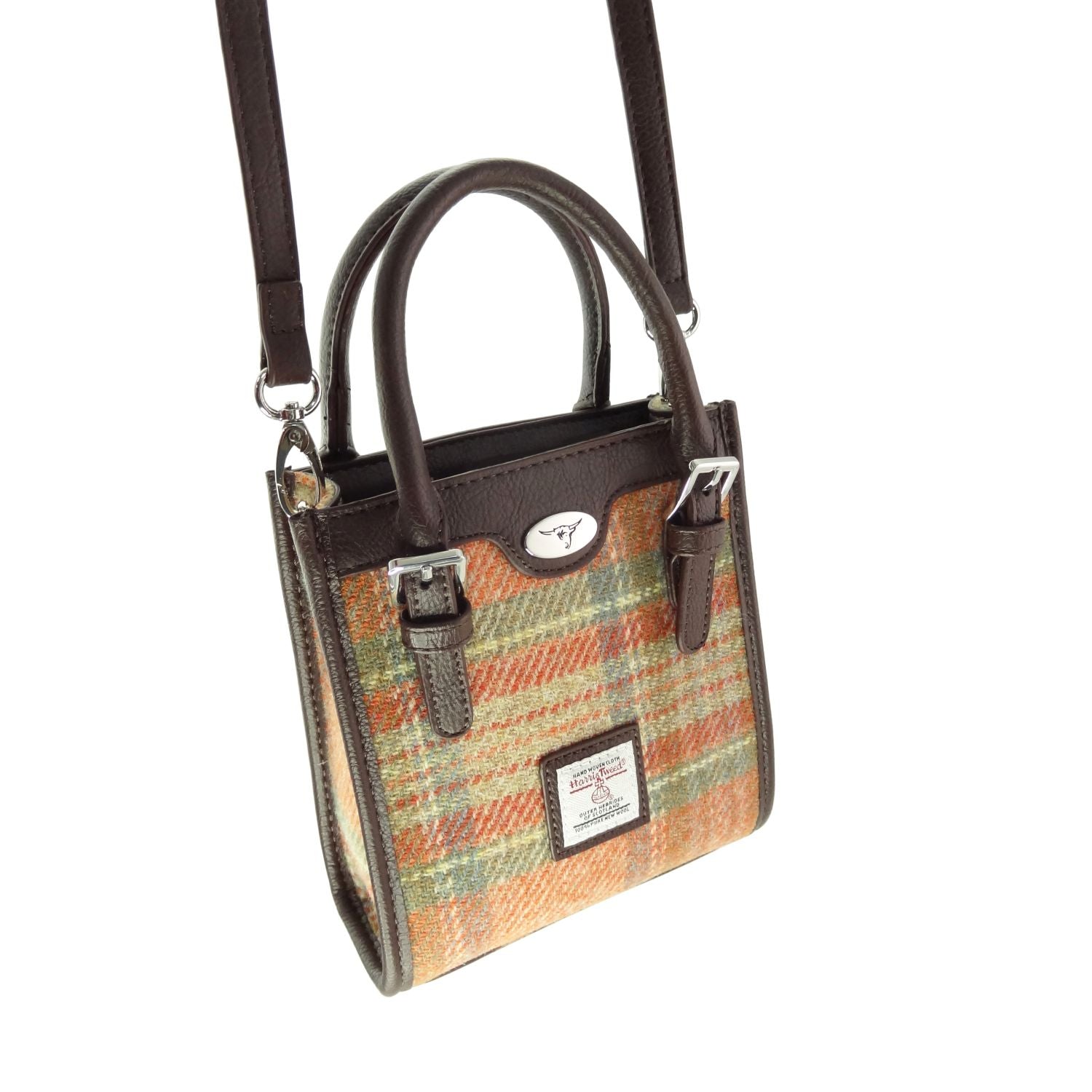 Harris Tweed Keltie Tall Mini Tote Bag - COL148 | Harris Tweed Scotland