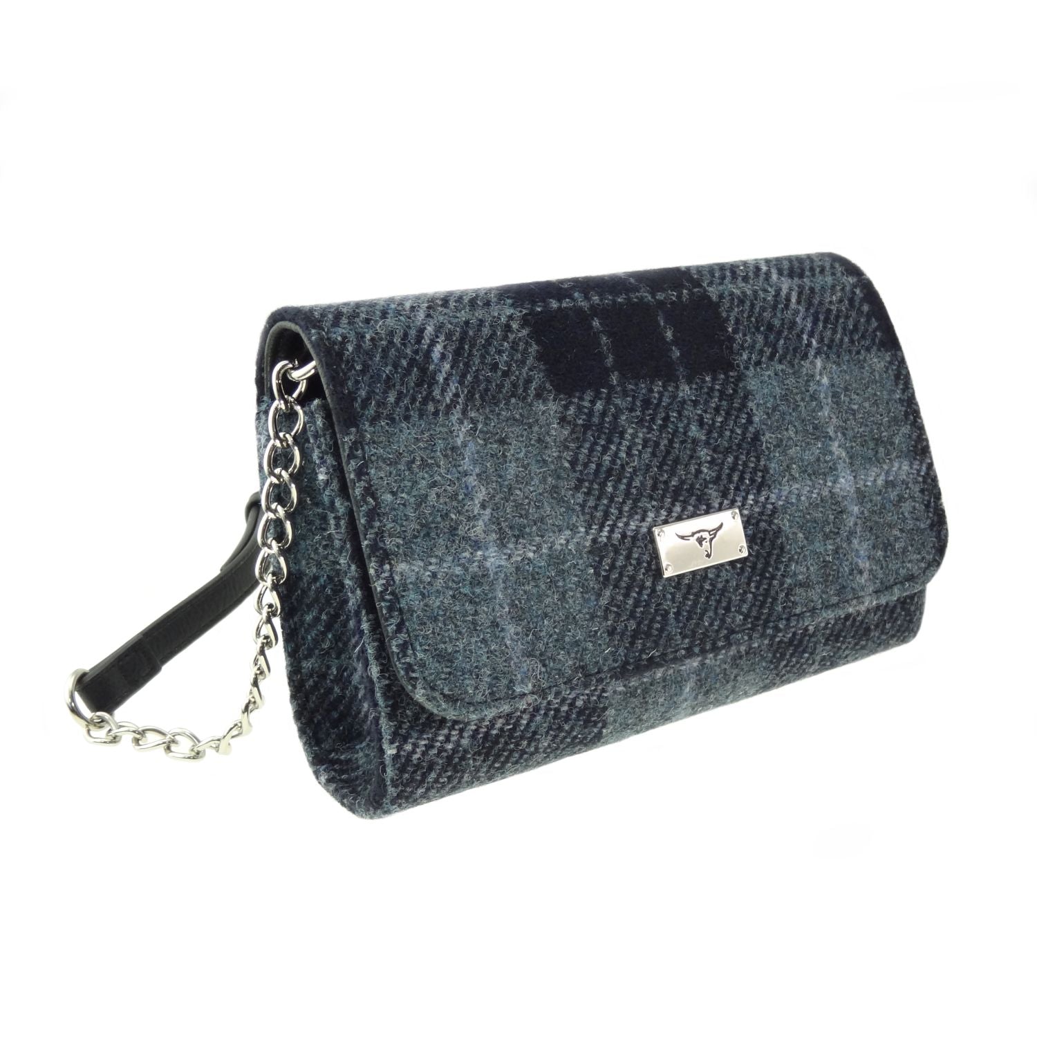 Harris Tweed Strathy Wallet Shoulder Bag - COL95 | Harris Tweed Scotland