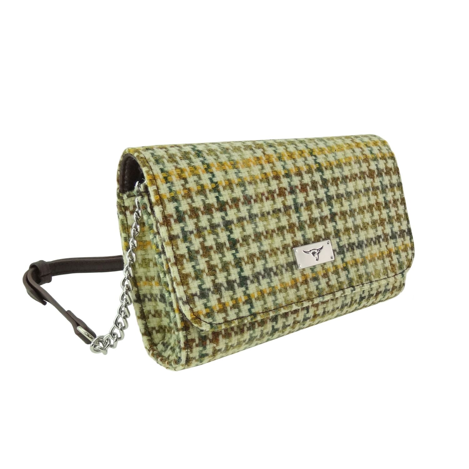 Harris Tweed Strathy Wallet Shoulder Bag - COL149