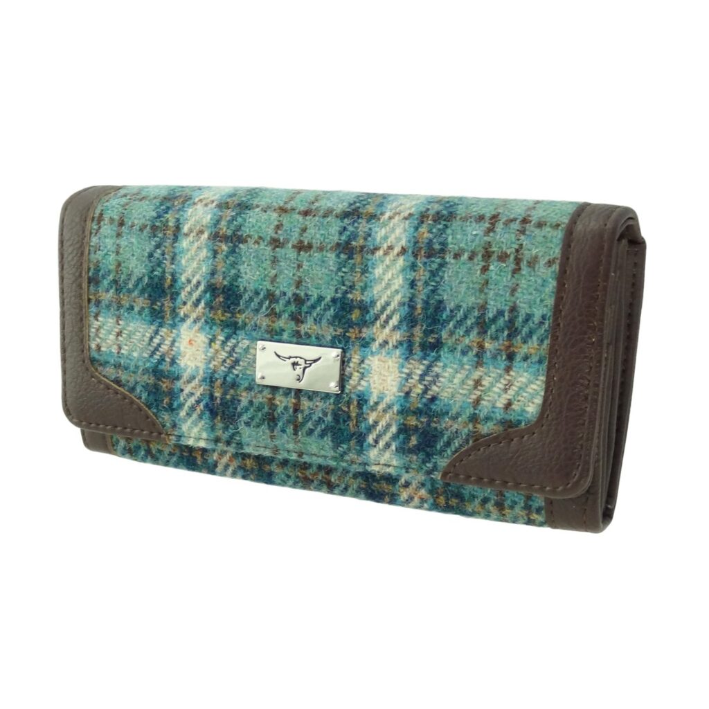 Harris Tweed Bute Long Purse - COL121 | Harris Tweed Scotland