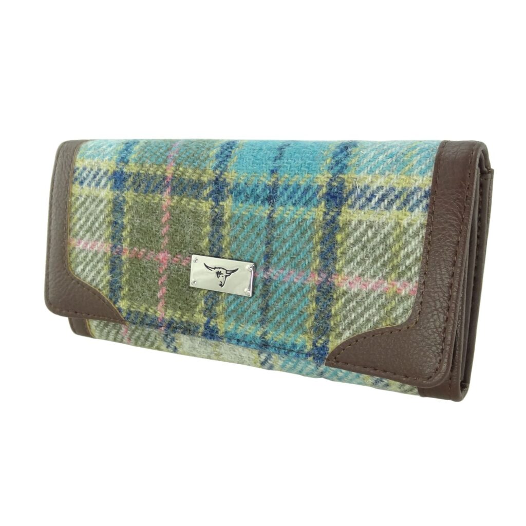 Harris Tweed Bute Long Purse - COL122 | Harris Tweed Scotland