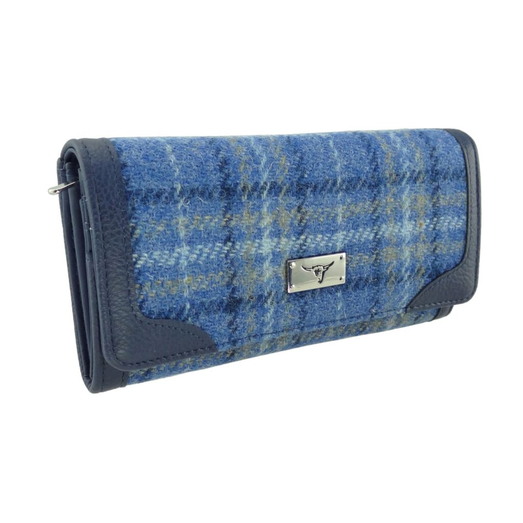 Harris Tweed Bute Long Purse - COL129 | Harris Tweed Scotland