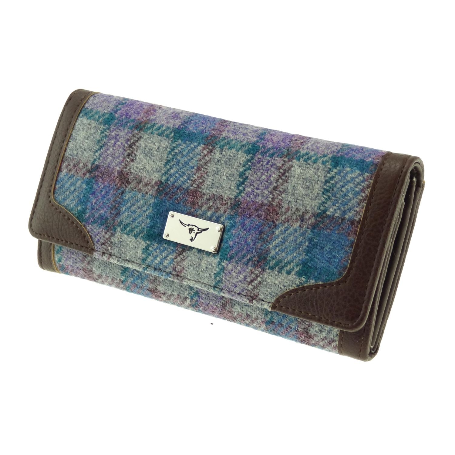 Harris Tweed Bute Long Purse - COL98 | Harris Tweed Scotland