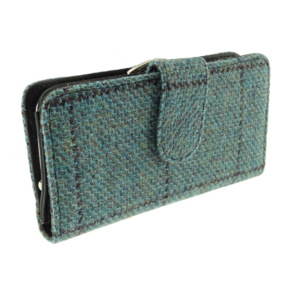 Harris Tweed Iona Long Clasp Purse - COL55 | Harris Tweed Scotland
