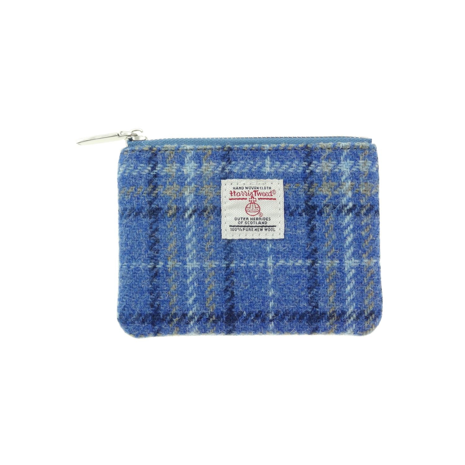 Harris Tweed 'Eriskay' Small Zip Pouch - COL129 | Harris Tweed Scotland