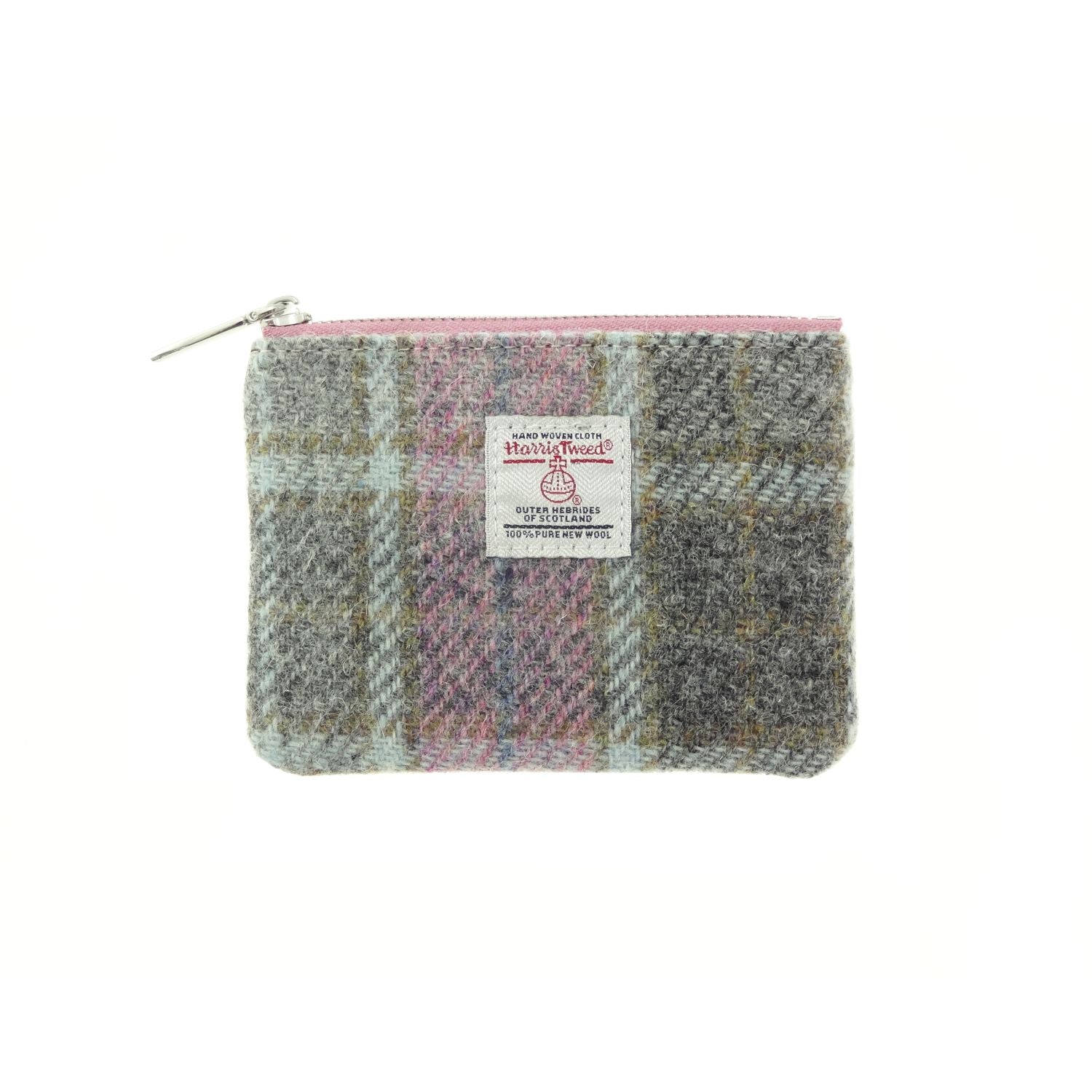 Harris Tweed 'Eriskay' Small Zip Pouch - COL134 | Harris Tweed Scotland