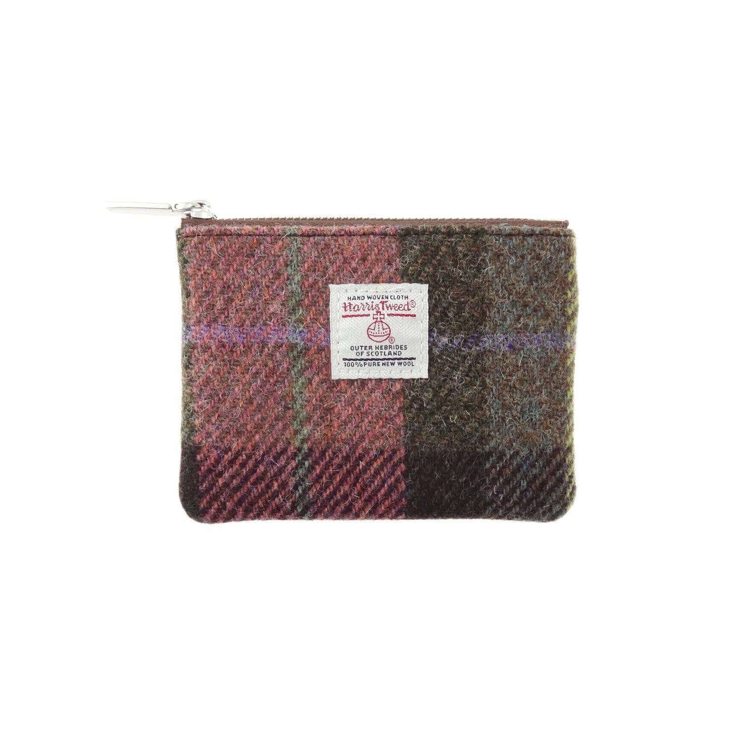 Harris Tweed 'Eriskay' Small Zip Pouch - COL137 | Harris Tweed Scotland