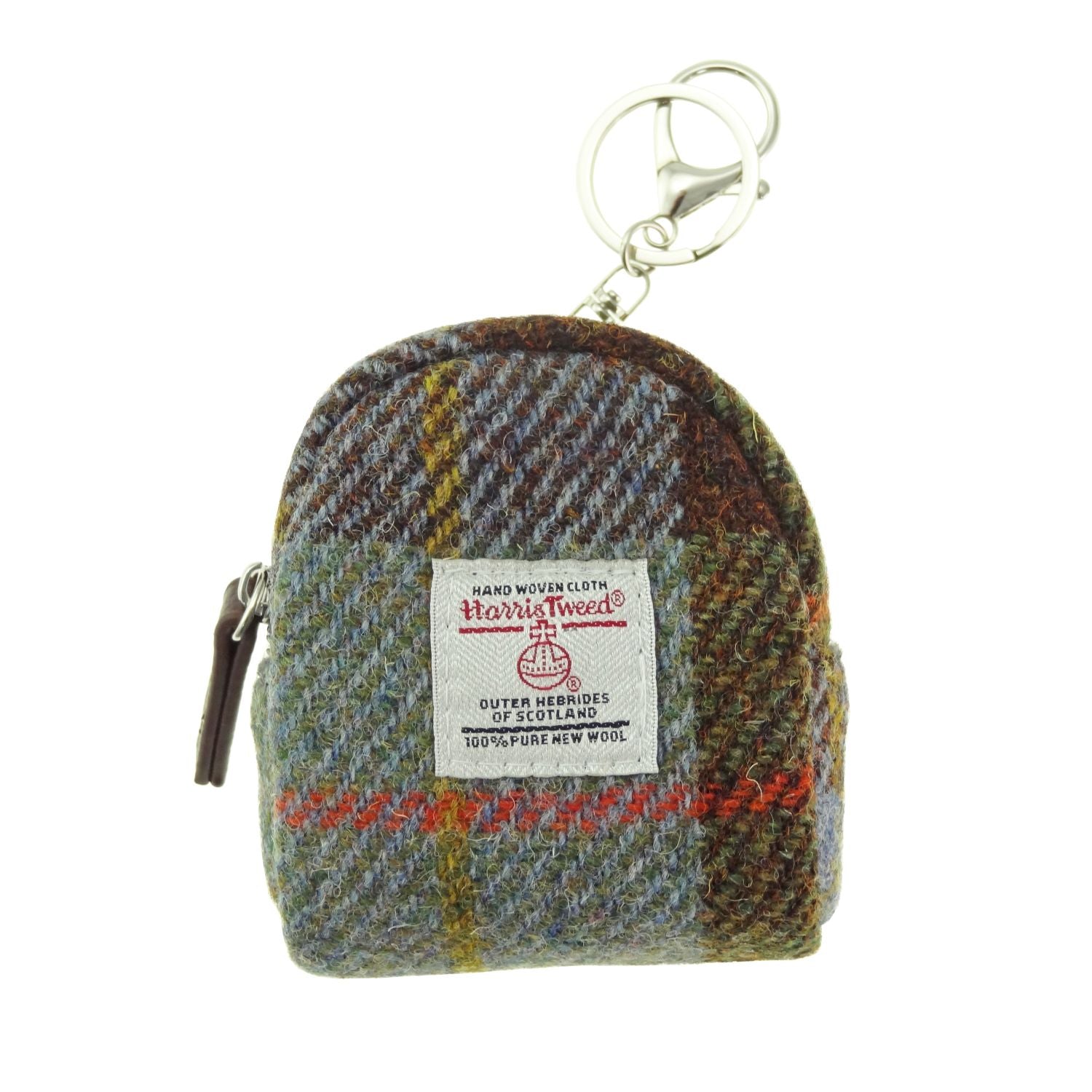 Glen Appin Cava Harris Tweed Bag Charm - COL15 | Harris Tweed Scotland