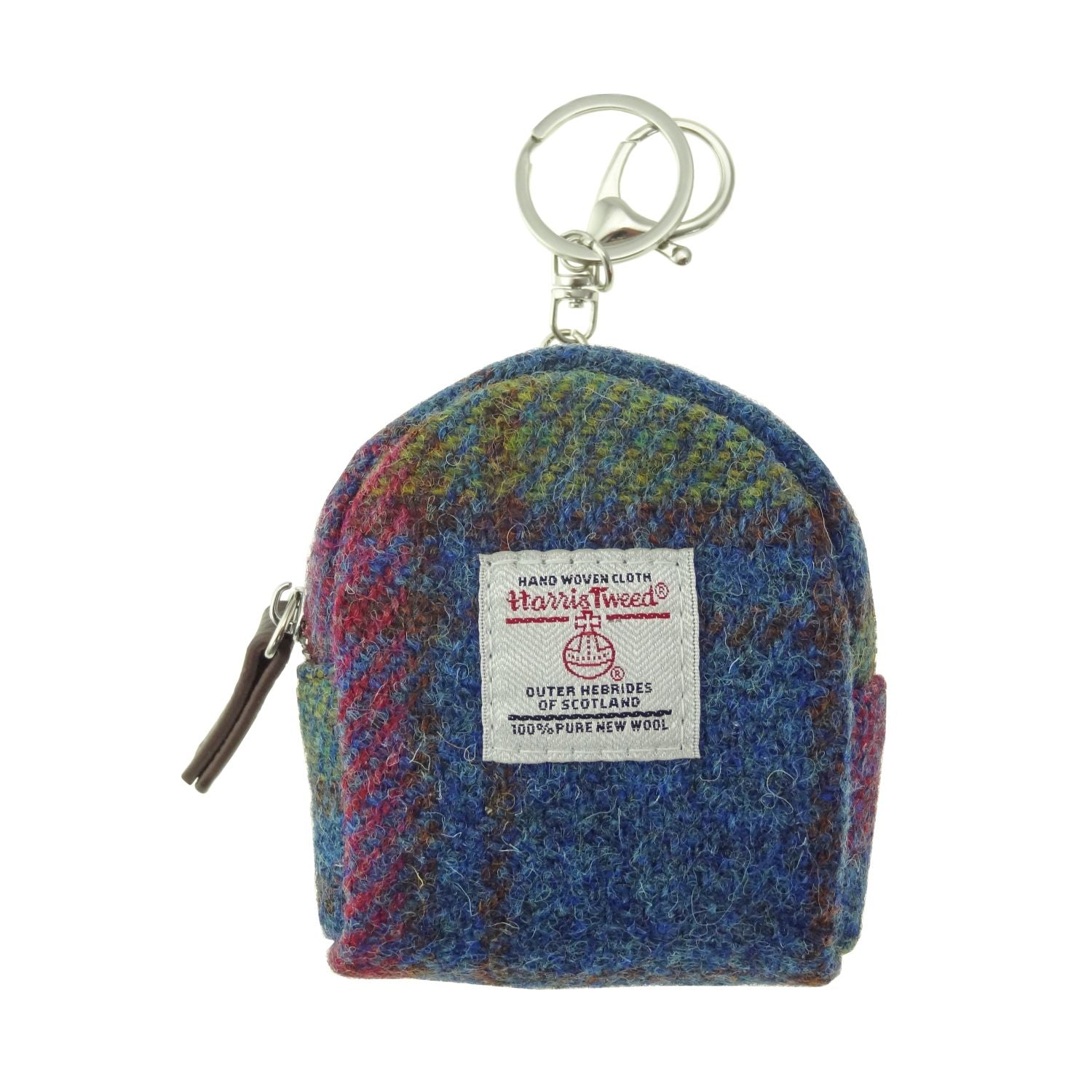 Glen Appin Cava Harris Tweed Bag Charm - COL46 | Harris Tweed Scotland