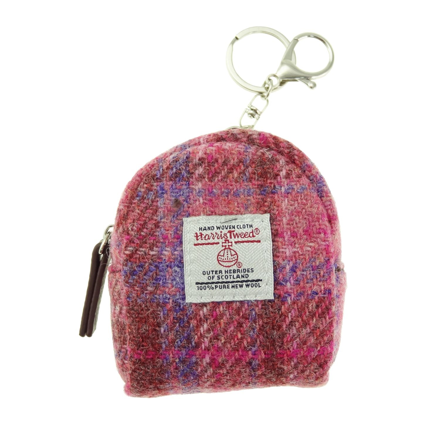 Glen Appin Cava Harris Tweed Bag Charm - COL103 | Harris Tweed Scotland