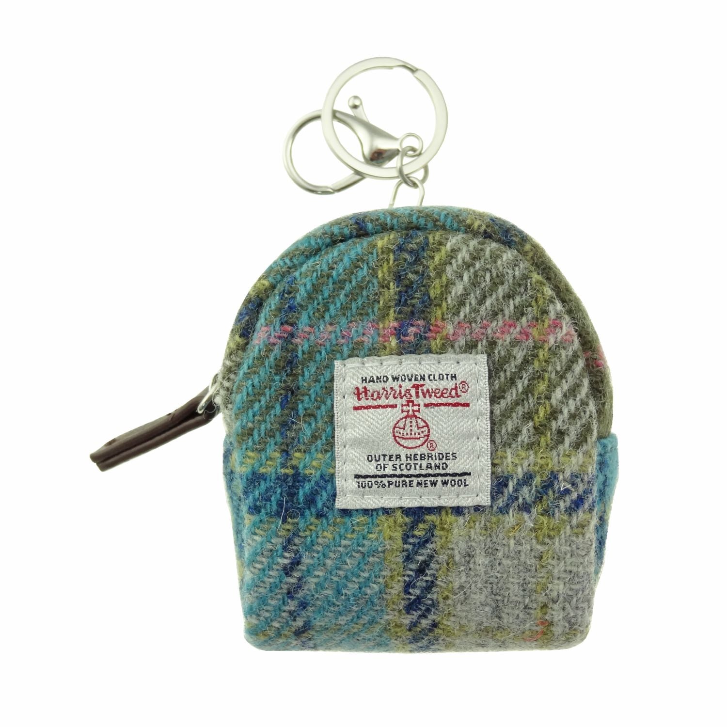 Glen Appin Cava Harris Tweed Bag Charm - COL122 | Harris Tweed Scotland