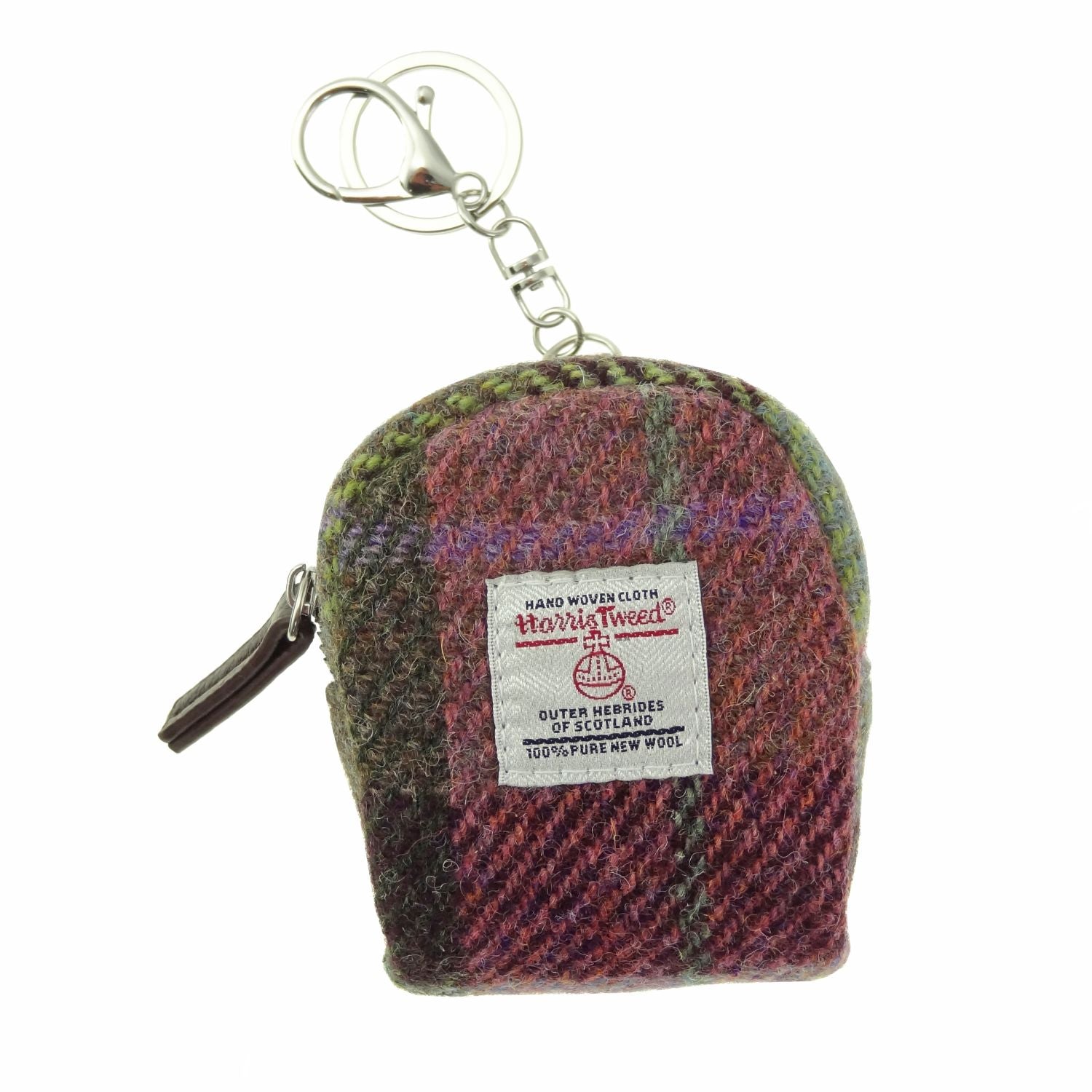 Glen Appin Cava Harris Tweed Bag Charm - COL137 | Harris Tweed Scotland