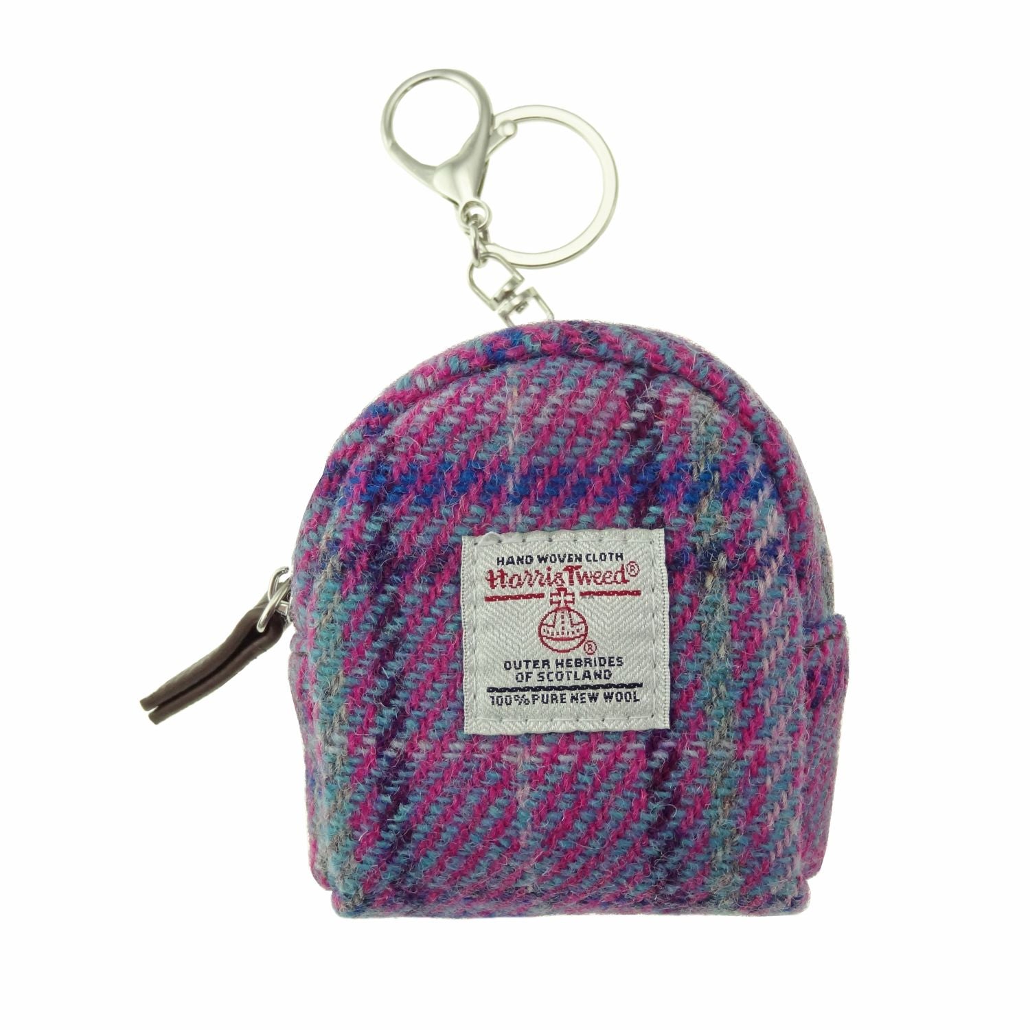 Glen Appin Cava Harris Tweed Bag Charm - COL146 | Harris Tweed Scotland